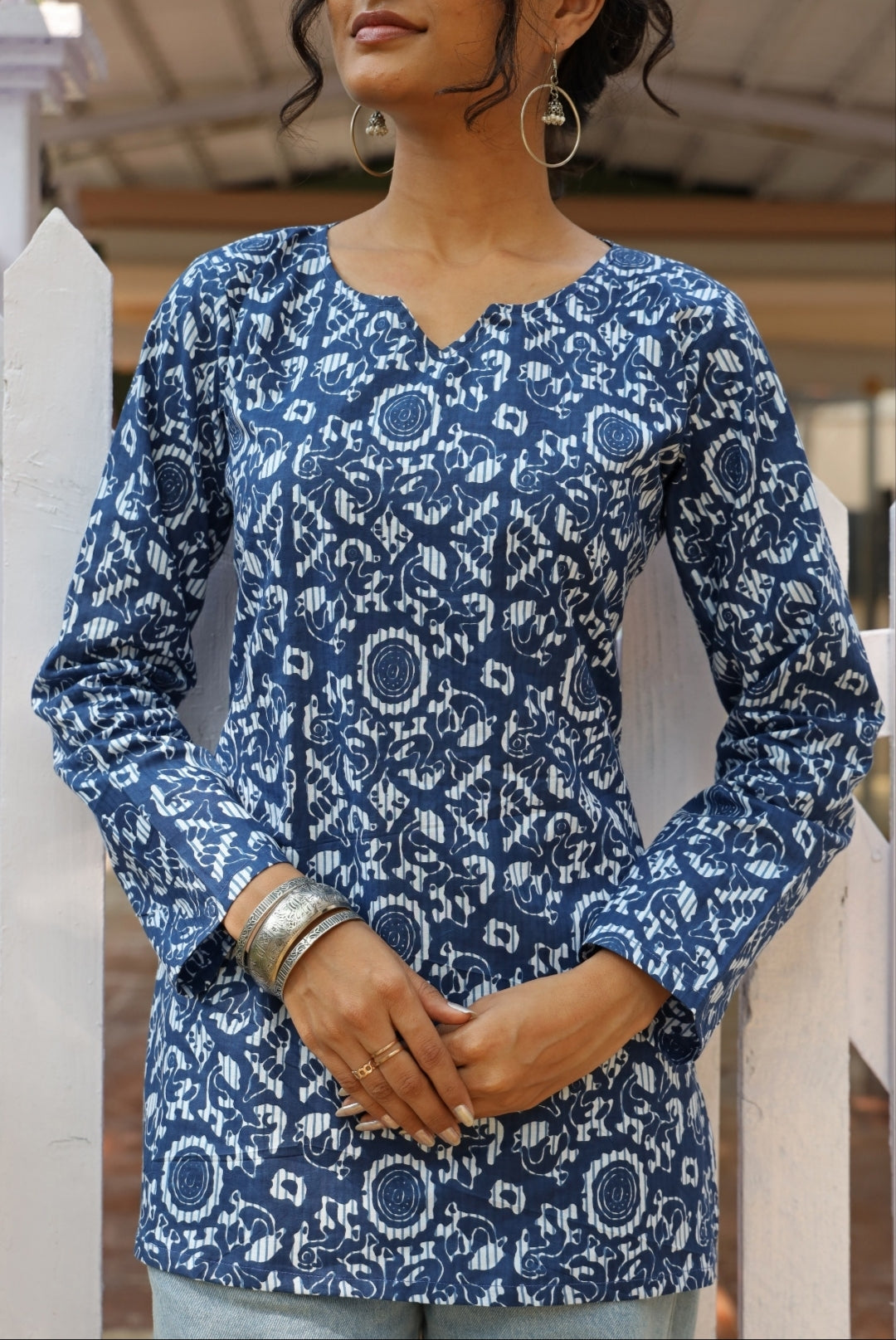 Indigo Kurti