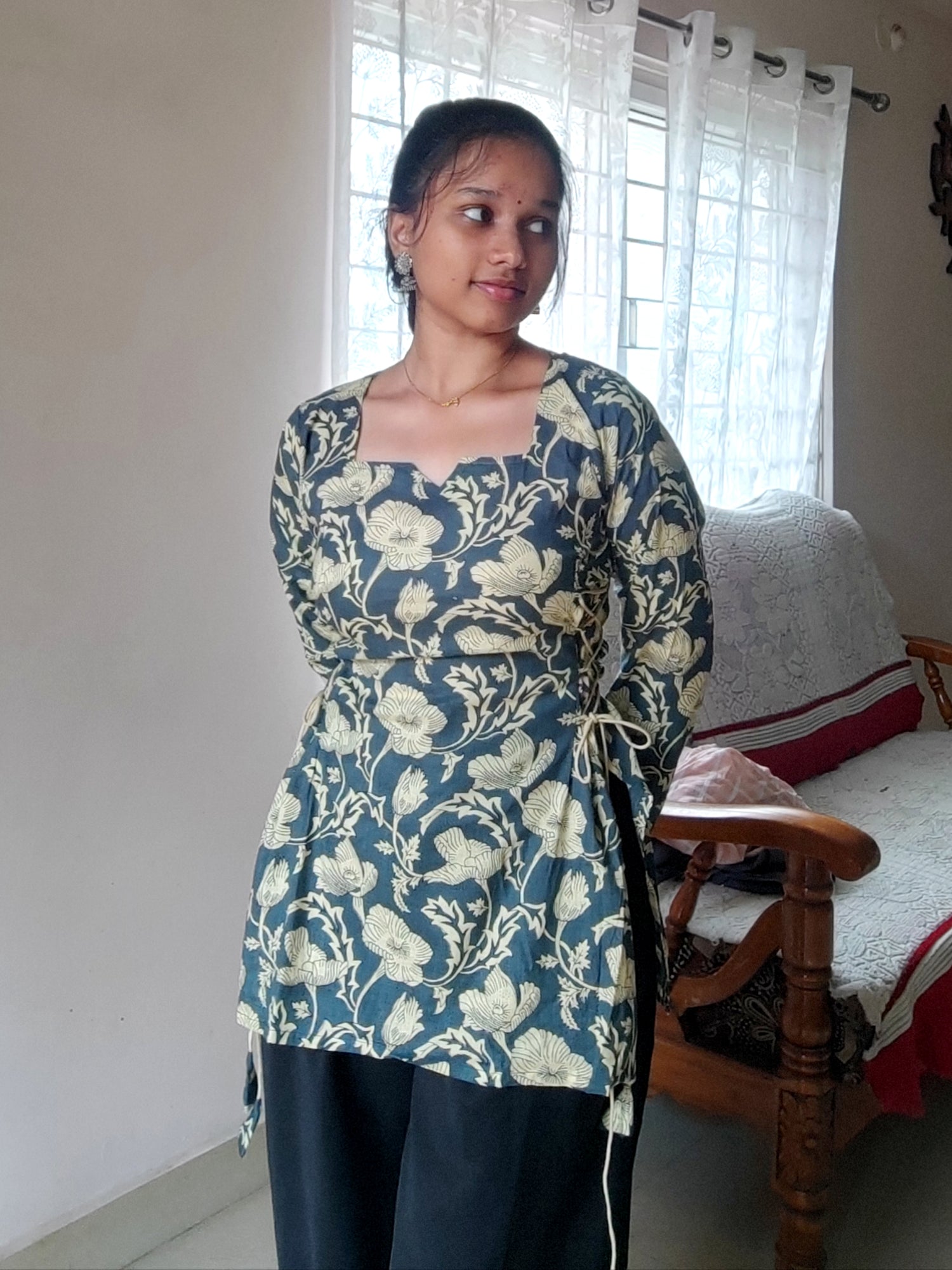 Zehra Side Corset Kurti
