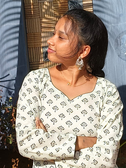 Siyahi Corset Fit Kurti