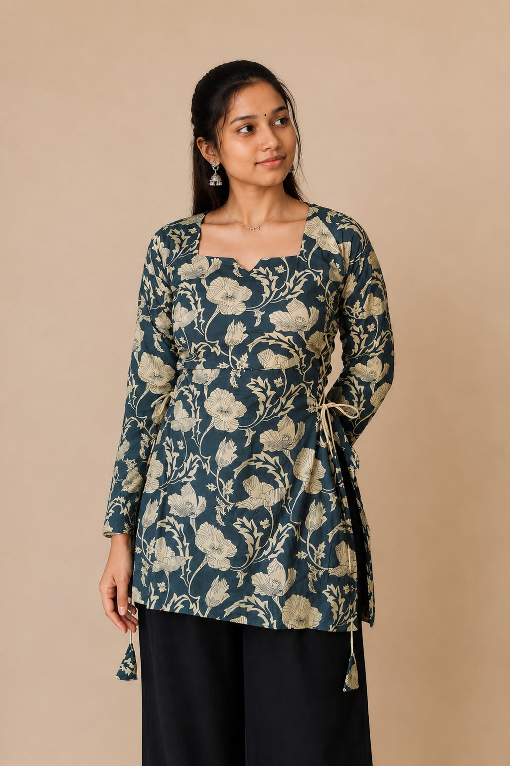 Zehra Side Corset Kurti