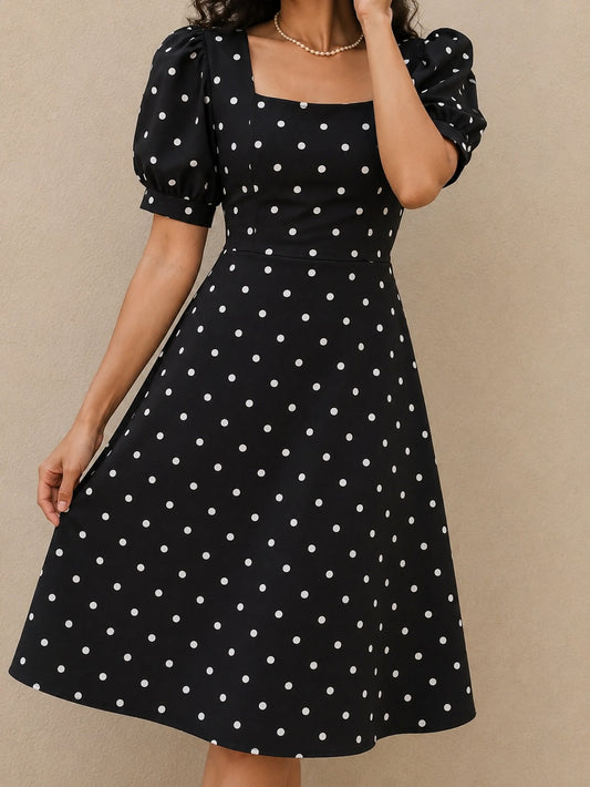 Classic Polka Dress