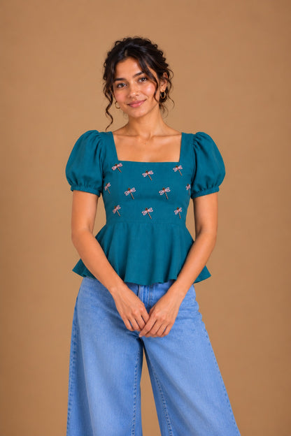 Lagoon Flutter Top