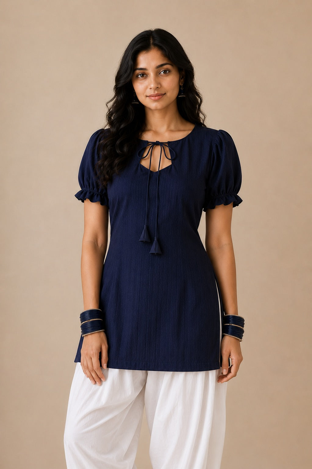 Nyla Tie-Up Kurti