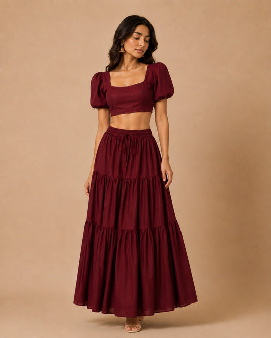 Zoya Tiered Skirt