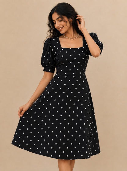 Classic Polka Dress