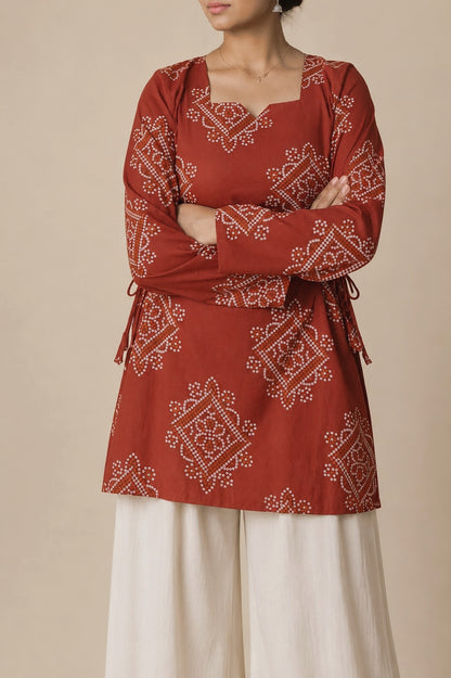 Meher side corset kurti