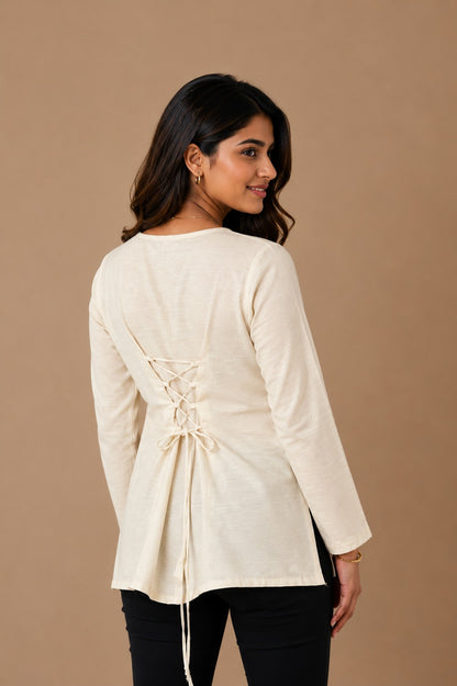 Nayan Split Neck Kurti