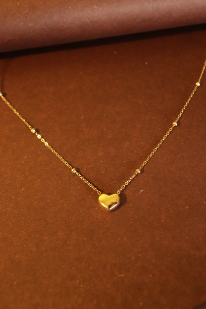 Beaded Heart Necklace