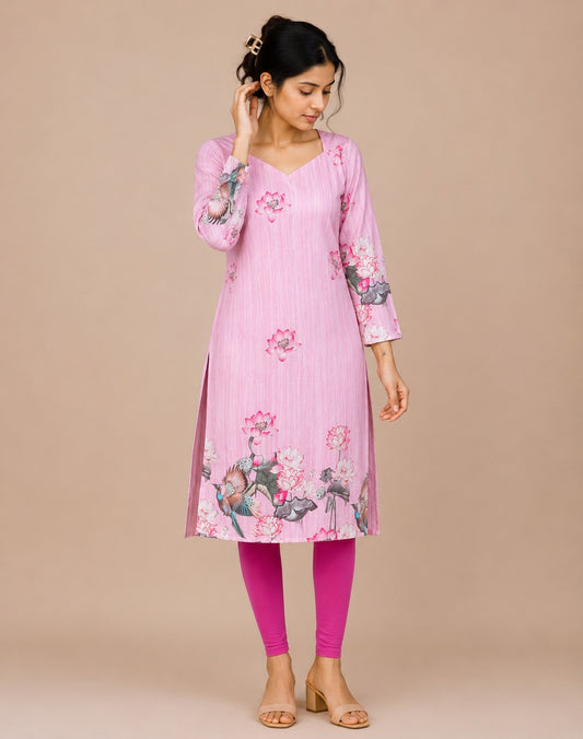 Aelina Straight cut Kurti