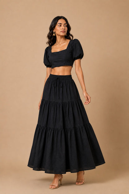 Naira Tiered Skirt