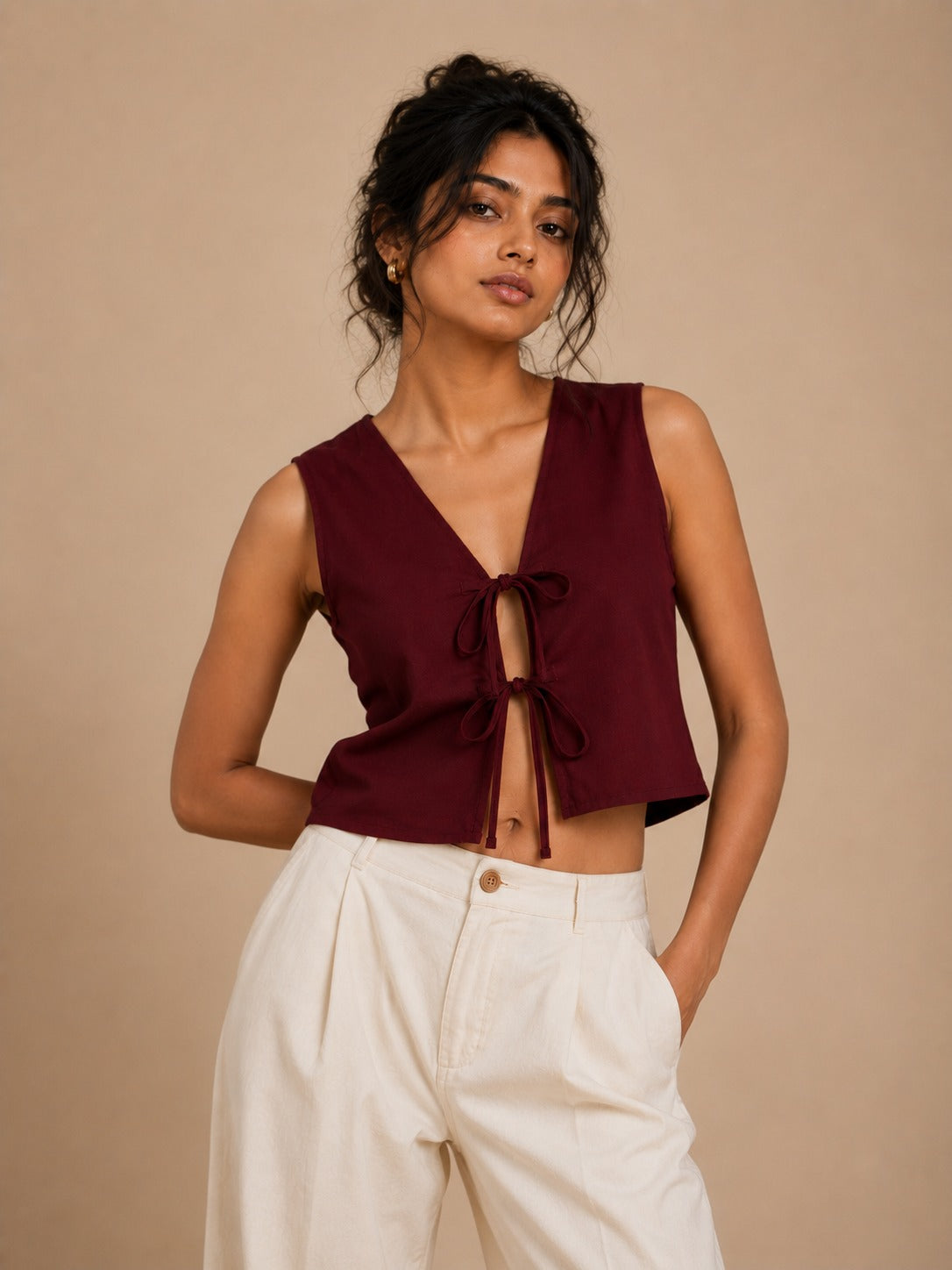 Merlot Vest Top