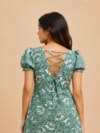 Aaira Floral Short Kurti