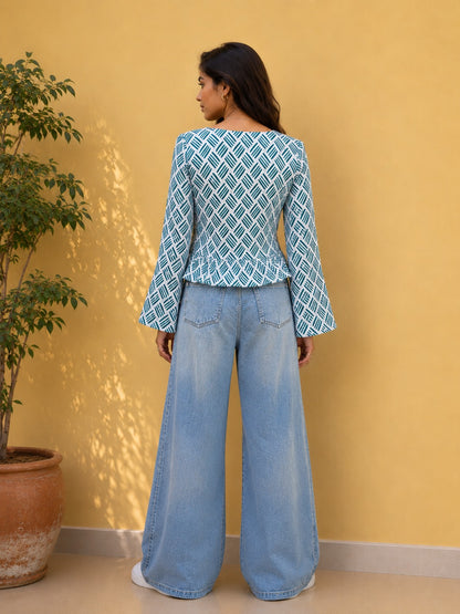 Coastal Breeze Tie-Up Shrug 🌿