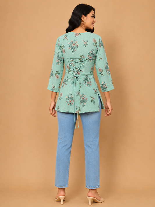 Saanvi Corset fit kurti