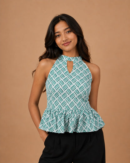 Aeris Sage Top