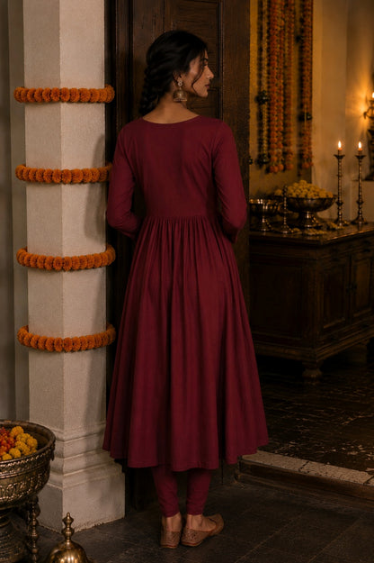Sahana Anarkali Kurti