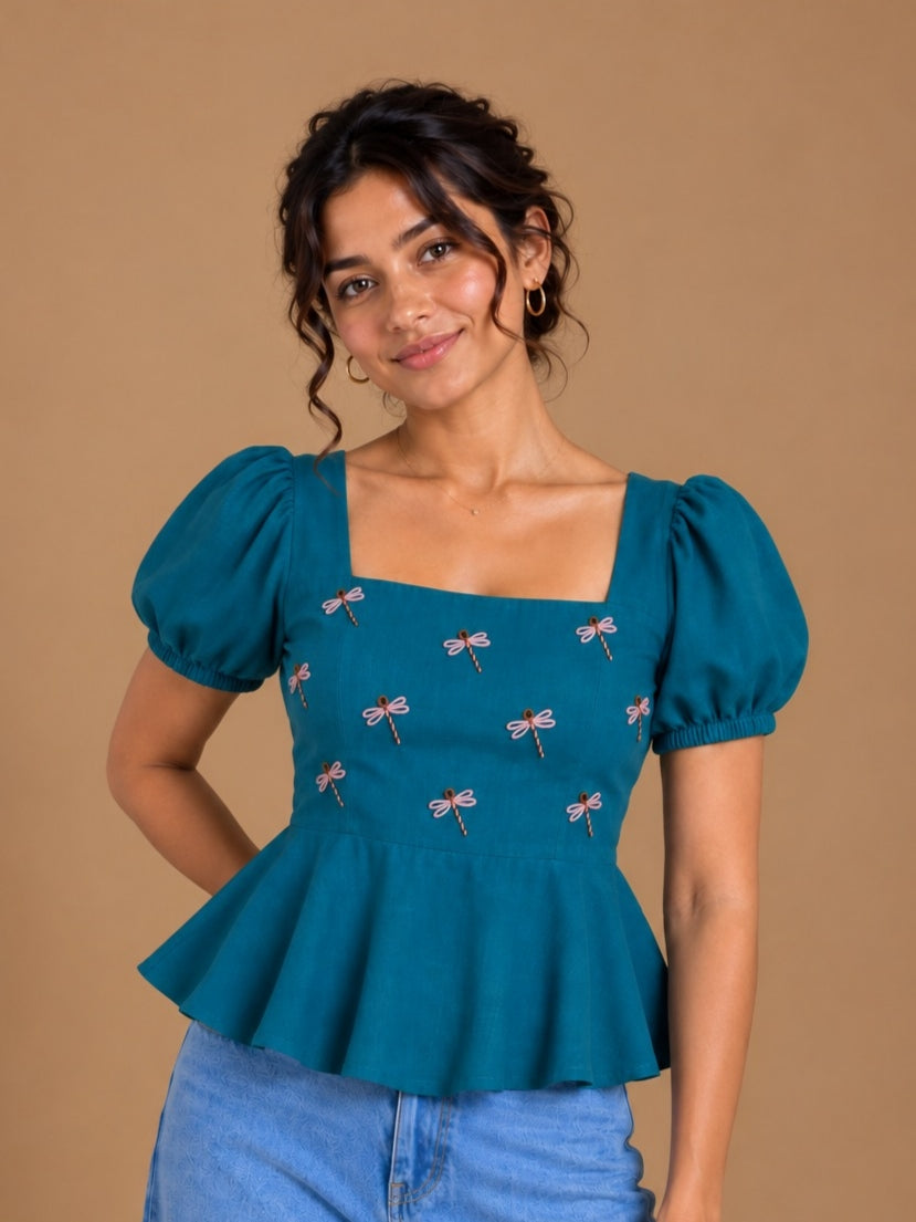 Lagoon Flutter Top